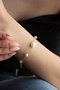 Heliophilia Silver Pulsera Dorado y Blanco